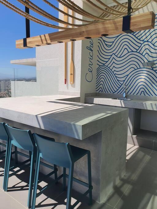 Hermoso Depto En Costa De Montemar, Vista Al Mar Apartamento Concón